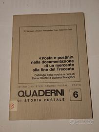Quaderni di Storia Postale 6 posta e postini