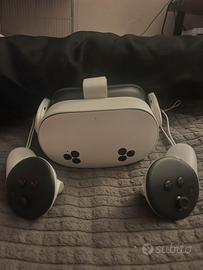 Meta Quest 3S VR con Controller e Caricatore veloc
