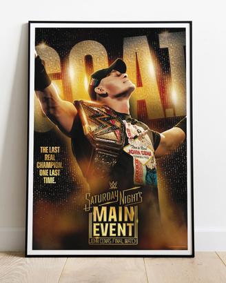 #486 - Poster Locandina WWE "John Cena"