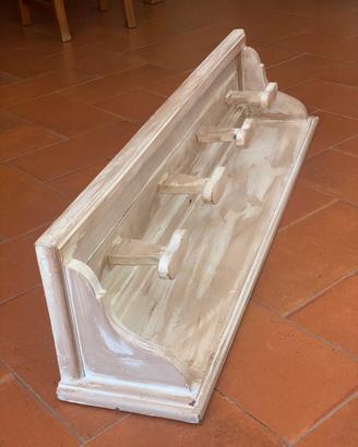 Appendiabiti in legno decapato