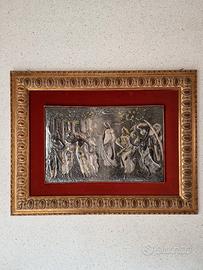 Quadro in argento Venere di Botticelli 