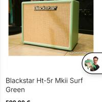 amplificatore chitarra Blackstar valvolare 5watt