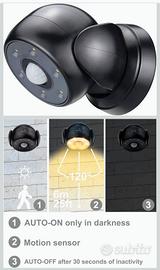 Faretto wireless a batteria