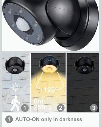 Faretto wireless a batteria