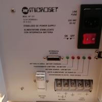 Alimentatore Microset 12V/25A  hp 125