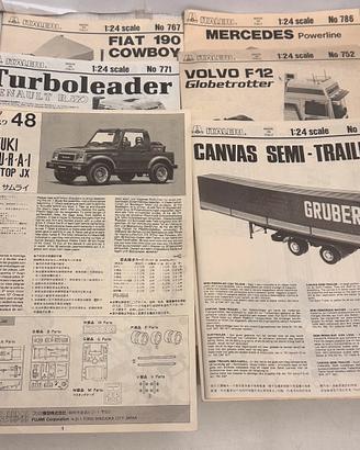 Istruzioni per vari kit di montaggio