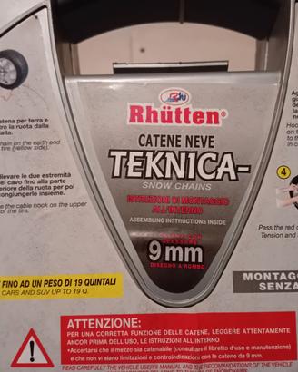 Catene da neve .