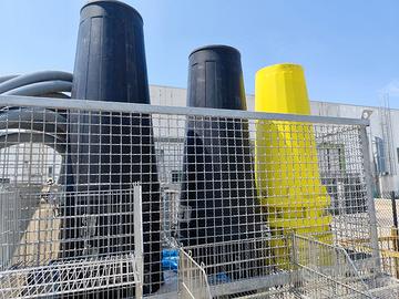 SCIVOLO in polietilene per detriti