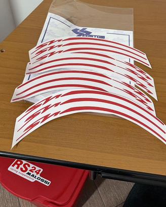 Adesivi cerchi honda sh