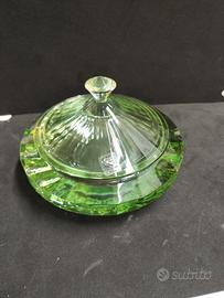 Cristallo Imperatore,porta  bon bon con coperchio