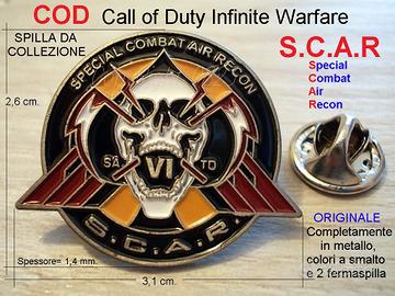 SPILLA CALL OF DUTY INFINITE WARFARE COD SCAR NEW