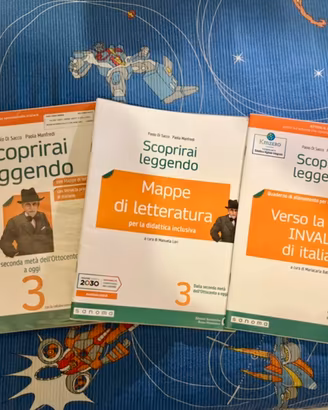 Scoprirai leggendo 3 + 2 Libricini Mappe e Invalsi