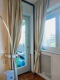 Set di 5 Tende di Sartoria a Righe H272 cm