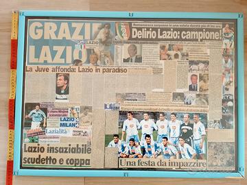 quadro SS Lazio calcio scudetto 