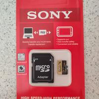 microsd 256 Gb Sony originale nuova