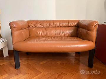 Poltrona Frau  divano in pelle  Marco Zanuso
