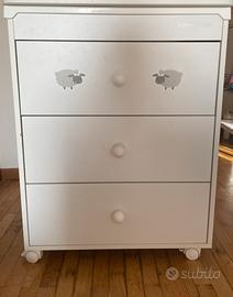 Cassettiera - bagnetto bimbi Foppapedretti