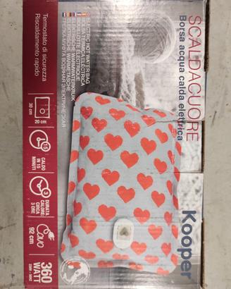 borsa acqua calda elettrica ricaricabile