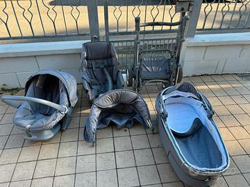 Trio passeggino Bebecar Hip Hop tech