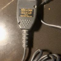 connettore diagnosi auto audi ww connect hex+ca