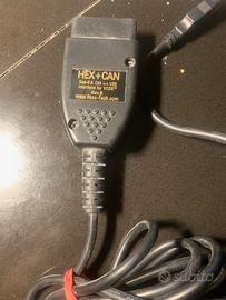 connettore diagnosi auto audi ww connect hex+ca