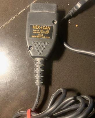 connettore diagnosi auto audi ww connect hex+ca