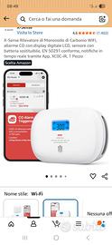 Rilevatore monossido di carbonio più wifi