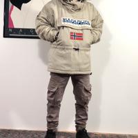 1990 Napapijri anorak Skidoo 1a versione big logo