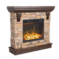 Camino elettrico con vero effetto fiamma