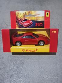Modellino Ferrari F40 Shell V-Power  1:38