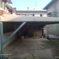 Tettoia in ferro zincato