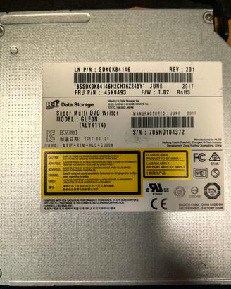 DvD Writer per notebook e pc desktop slim
