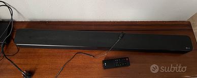 Soundbar LG + telecomando