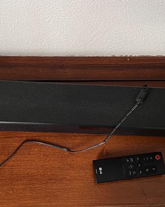 Soundbar LG + telecomando