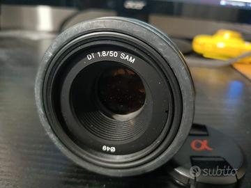 Obbiettivo Sony 50 mm 1.8 Attacco A
