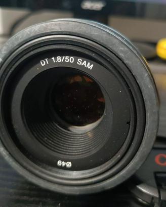 Obbiettivo Sony 50 mm 1.8 Attacco A