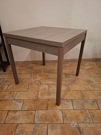 Tavolo da pranzo estendibile in legno rovere
