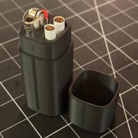 astuccio porta sigarette/ tabacco e accendino 3D