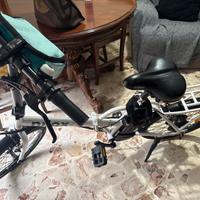 Nilox bianca bicy elettrica