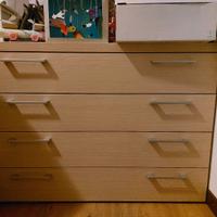 Cassettiera 4 cassetti