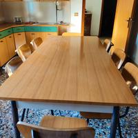 Tavolo e sedie vintage anni'60in formica