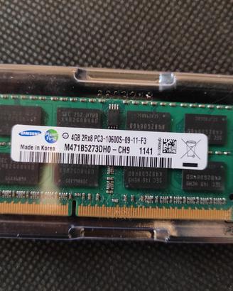 Memoria per laptop Samsung 