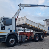 Iveco Eurotech 190E30 gru e ribaltabile