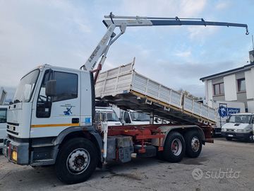 Iveco Eurotech 190E30 gru e ribaltabile