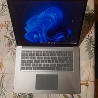 Surface laptop 4 15" i7 16gb ram 256gb ssd