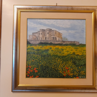 Quadro 72x62 cm su tela Cascina Don Cataldo