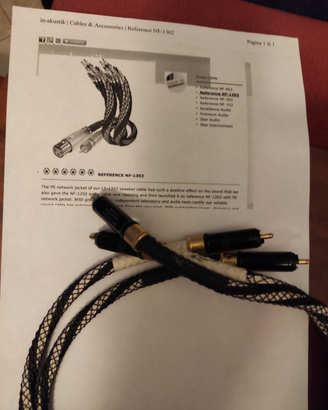 Cavi audio di segnale Reference Audiokabel NF1302