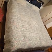 Coperta bianca in cotone