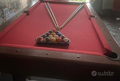 Tavolo biliardo trasformabile in tavolo da pranzo