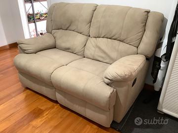 DIVANO 2 POSTI RECLINABILE